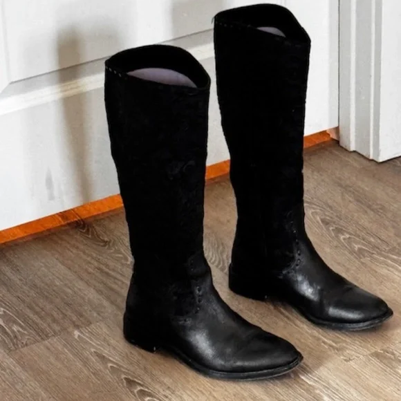 Johnston & Murphy black boots - Picture 2 of 3